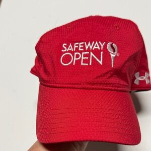 Under Armour Safeway Open Red HeatGear Cap